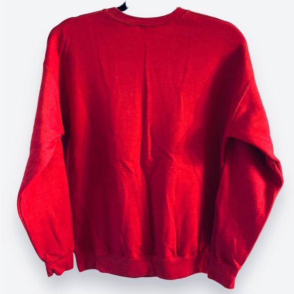 *NEW* Red To The Window Sweatshirt Size Small - Picture 2 of 5